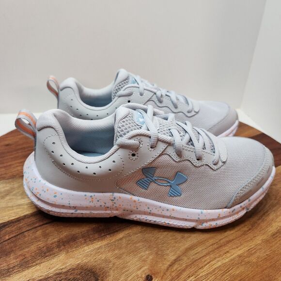 Under Armour Charged Assert 10 PNTSP – Women’s Size 7, Gray, Unworn - Picture 9 of 11